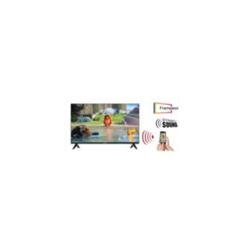 40 Inch FHD Smart TV for gaming and home entertainment, plastic frame, black, ultra-responsive Android system with 1080p resolution - Image 2