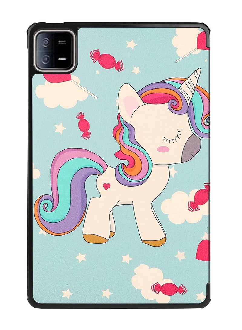 Case for Xiaomi Pad 6/6 Pro 11 inch Released 2023, Tri fold Slim Lightweight Hard Shell Smart Protective Cover with Multi-Angle Stand for Xiaomi Pad 6/6 Pro 11 inch - Image 4