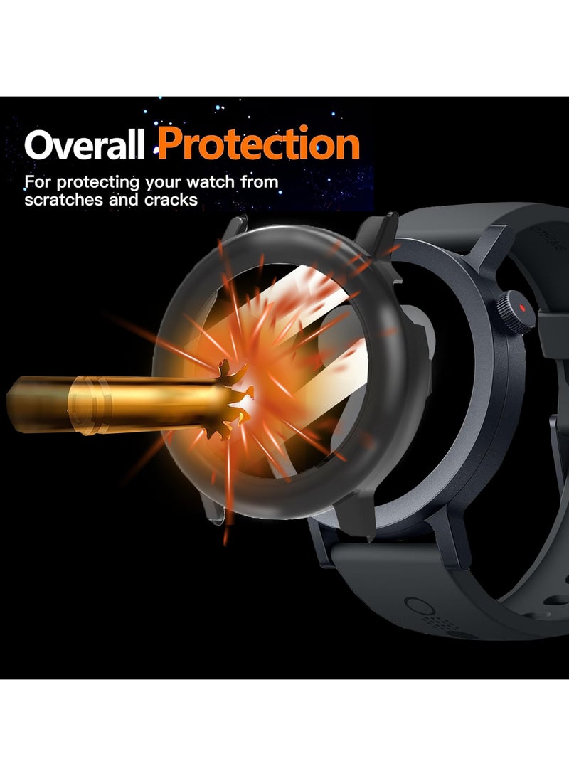 CMF Watch Pro 2 Case Ultra-Thin Hard PC Protective Cover with Tempered Glass Film Case Cover for CMF By Nothing Watch Pro2 Accessories - Image 3