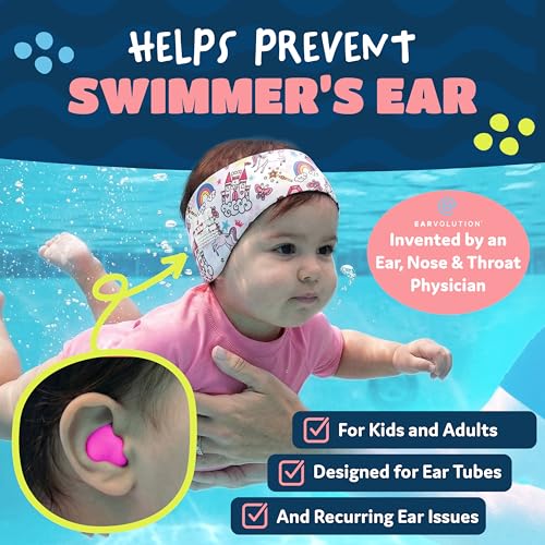 Putty Buddies Earvolution Floating Putty Buddies Swim Earplugs - Doctor-Invented, Made in USA, Moldable Premium Silicone Plugs Help Prevent Swimmer's Ear, 10 Pair Pack - Blue - Image 2