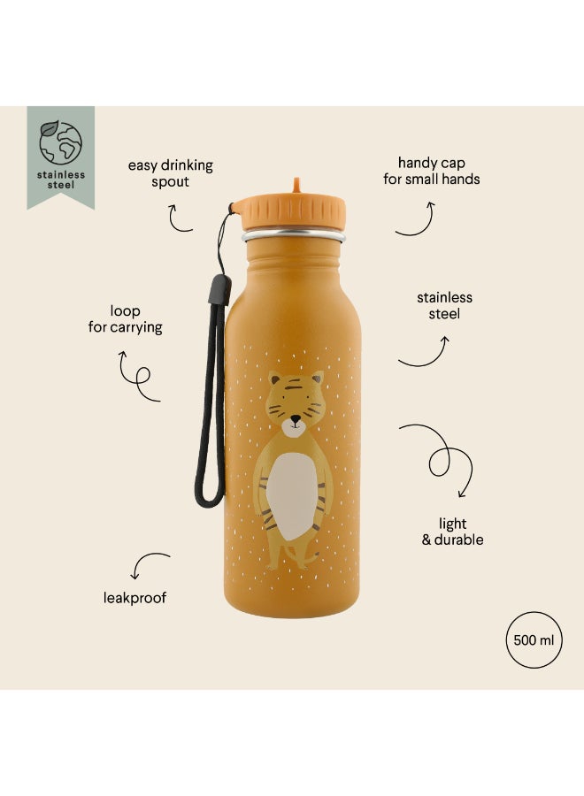 Trixie Stainless Steel Water Bottle - 500ml - Mr. Tiger - Image 4