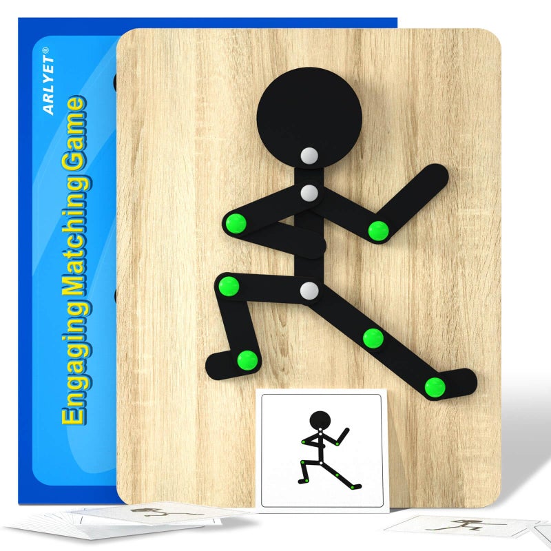 ARLYPET Matching Game for Adults with Dementia Activities Dementia Activities for Seniors Alzheimers Products for Elderly Busy Boxes for Dementia Patients Gift for Patients in Nursing Home