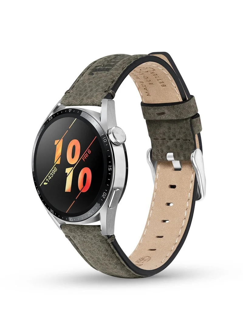 Timberland Timberland Barnesbrook Green Leather Universal Watch Strap 20Mm