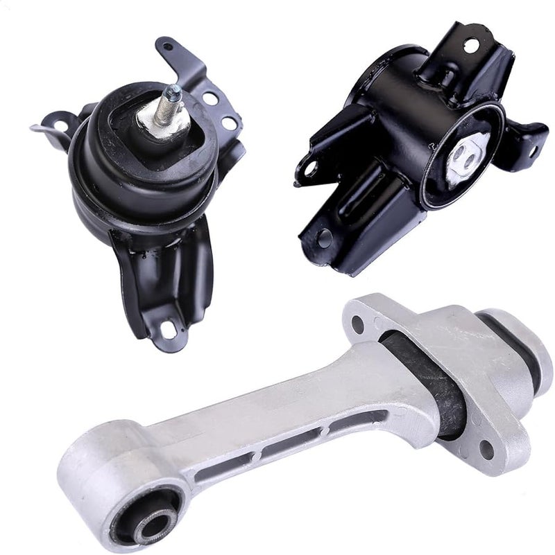 مجموعة سوداء من 3 قطع لتركيب محرك وناقل الحركة لسيارة كيا أوبتيما 2.4 لتر 2011-2015 - Image 4