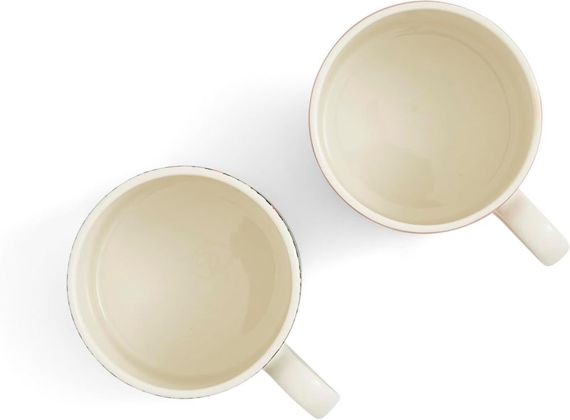 Spode Morris  Co 12oz Mugs Set of 2 Pimpernel  Forest Hare  Microwave  Dishwasher Safe Elegant Porcelain Drinkware for Coffee Bar or Giftable Home Kitchen Mug Set Ideal for Coffee  Tea - Image 5