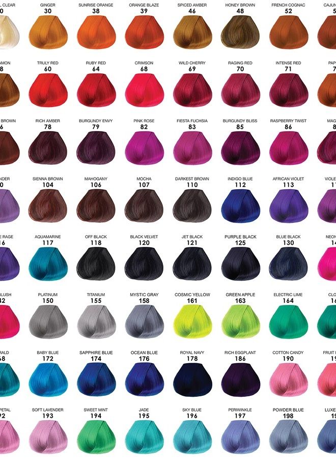 Adore Semi Permanent Hair Color - Vegan and Cruelty-Free Hair Dye - 4 Fl Oz - 064 Ruby Red (Pack of 1)