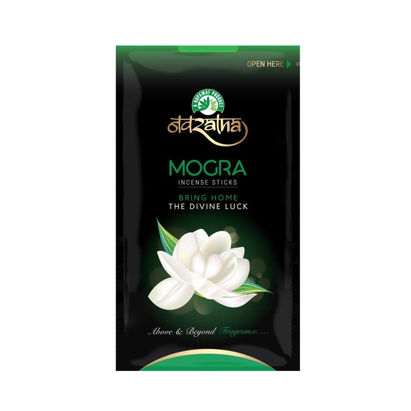 Exotix Fragrance The RUPAWAT Perfumery House Mogra agarbattiIncense Stick Perfumed Agarbatti with Stands150Gm Pack  - Image 1