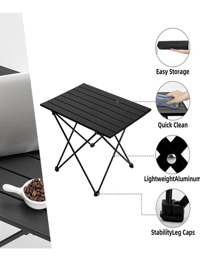 Loquat Camping Table,Outdoor Picnic Table Travel Camping Desk Portable Camping Side Table BBQ table Lightweight Folding Beach Table Perfect for Outdoor/Picnic/Cooking/Beach/Hiking - Image 4