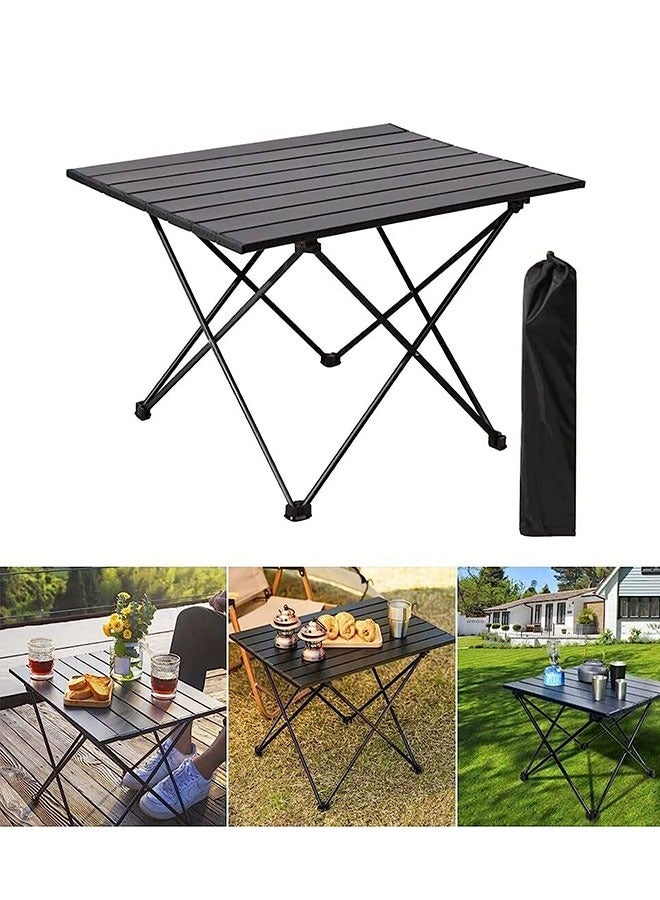 Loquat Camping Table,Outdoor Picnic Table Travel Camping Desk Portable Camping Side Table BBQ table Lightweight Folding Beach Table Perfect for Outdoor/Picnic/Cooking/Beach/Hiking - Image 2