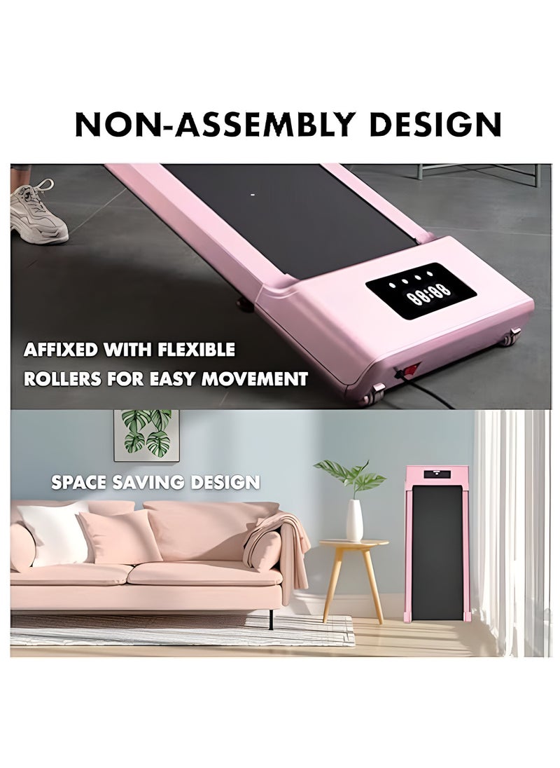 Huitich - Foldable 2.5HP Under-Desk Treadmill with Mobile iPad Holder - Supports up to 220 lbs - Image 1