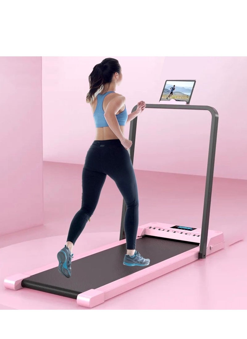 Huitich - Foldable 2.5HP Under-Desk Treadmill with Mobile iPad Holder - Supports up to 220 lbs - Image 1