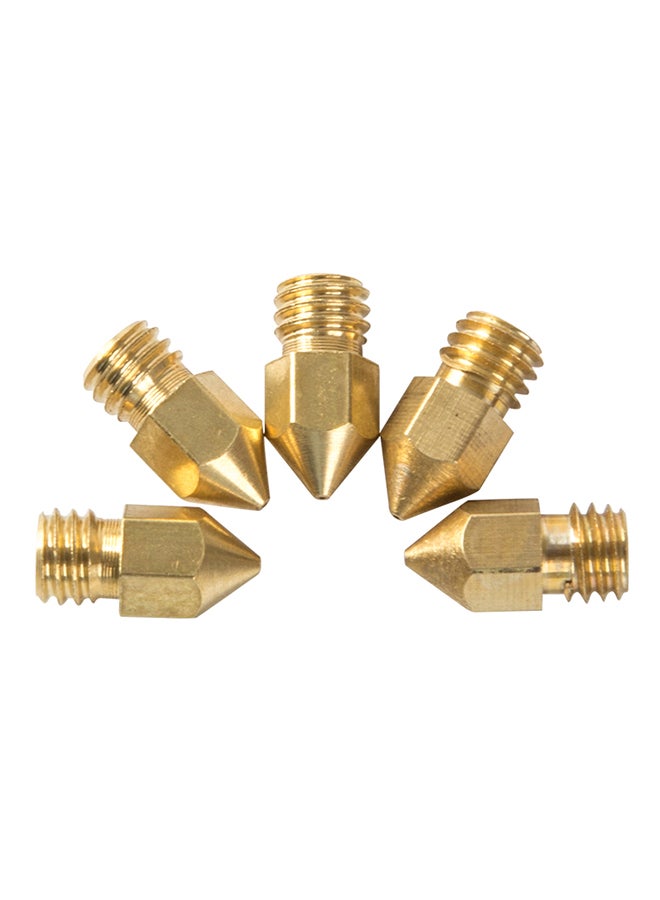 Creality 3D 20-Piece MK8 Nozzles 0.4mm Yellow - Image 2