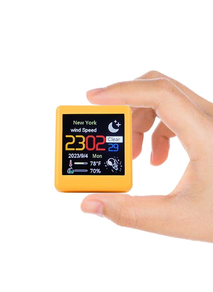 Beauenty LCD Wi-Fi Weather Clock With Automatic Time Calibration Function  - Image 4