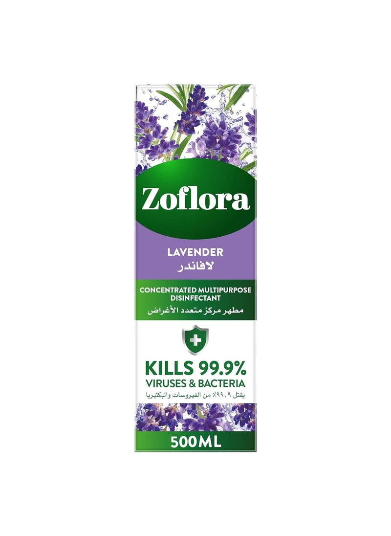 Zoflora Concentrated Multipurpose Disinfectant Lavender  - Image 1