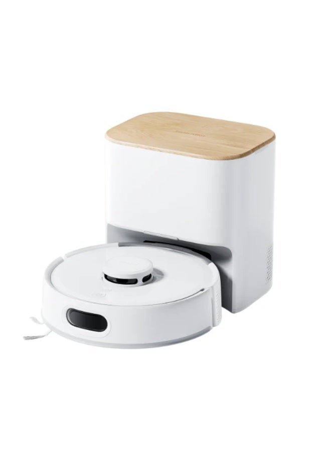 SwitchBot K11+ Mini Robot Vacuum Cleaner with Auto Empty Station | 6000Pa Powerful Suction | Self-Emptying Dustbin | LiDAR Laser Navigation | Anti-Tangle Brush | Smart Mapping | App & Voice Control | Matter Compatible | Pet Hair Vacuum Robot - Image 1