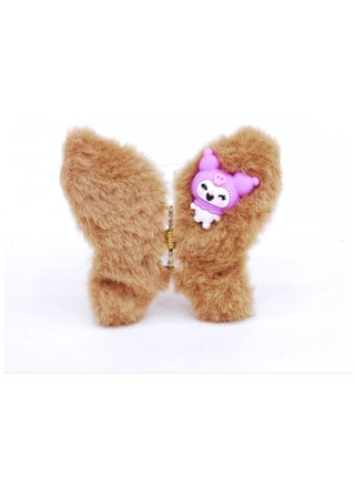 Elegant butterfly-shaped fur clip, adding a touch of beauty and sophistication to your hairstyle. Specially designed to give you stability and comfort all day, suitable for various looks. - pzsku/Z7AB10A7582B550D8ED28Z/45/_/1731364484/6e1b7f0b-503c-4cb1-94c9-32f4e7b799c0