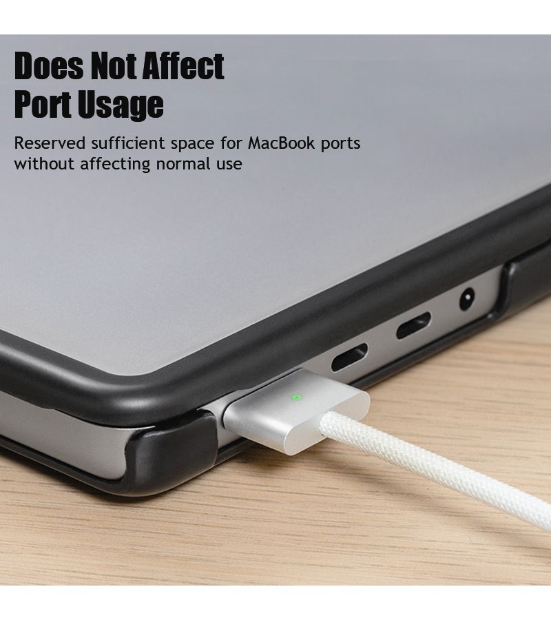 2019 2024 TPU Soft Edge Case For Macbook Air Pro 14 16 Black Protective Easy Install - Image 2