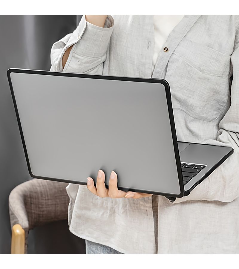 2019 2024 TPU Soft Edge Case For Macbook Air Pro 14 16 Black Protective Easy Install - Image 1