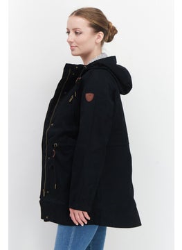 Trespass Women Quilted Bomber Jacket, Black  - Image 4