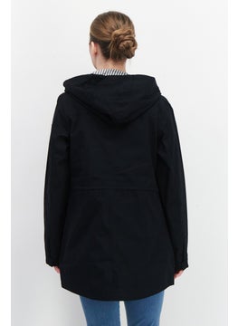 Trespass Women Quilted Bomber Jacket, Black  - Image 2