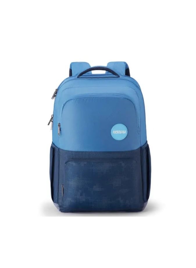 AMERICAN TOURISTER American Tourister Zipper Hall 3.0 Polyester Men's Backpack (Free Size, Navy Blue) 
