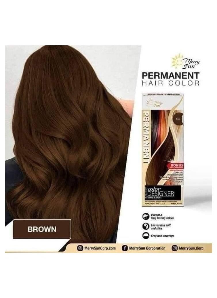 merry sun - Hair Color Brown - Image 1