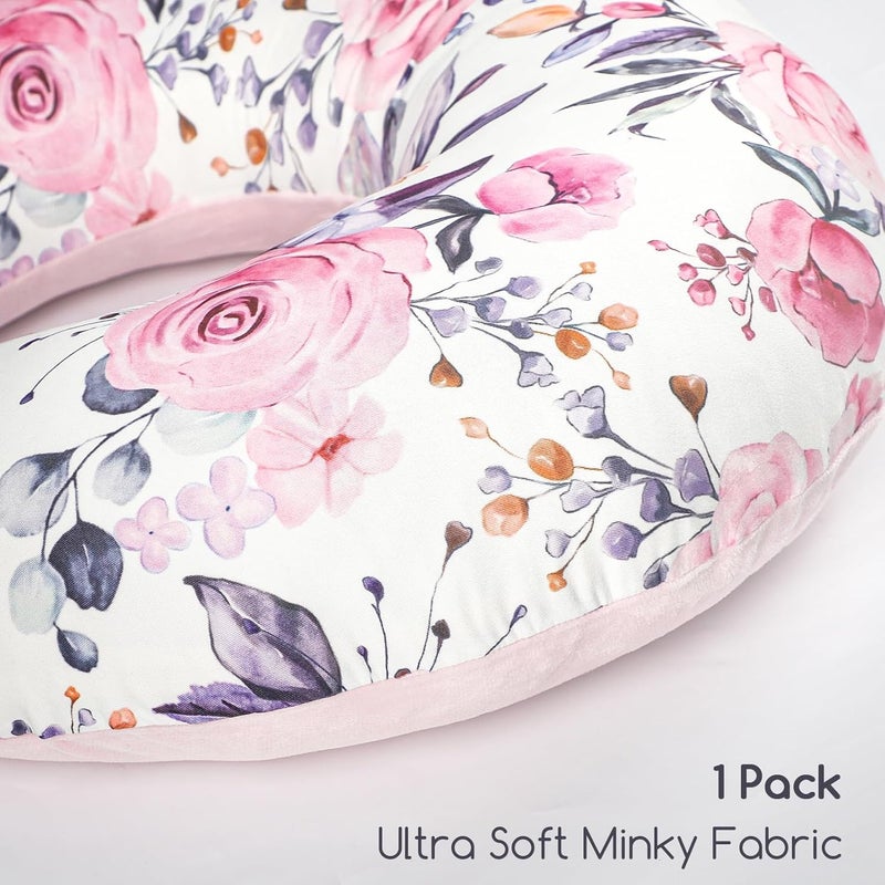 Pea Pod Reversible Nursing Pillow Cover - Image 2