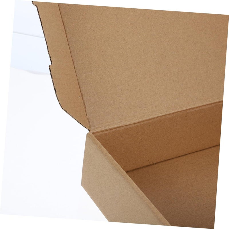 Rectangular Cardboard Mailer Boxes 10pcs Kraft Corrugated Packaging For Shipping - Image 4