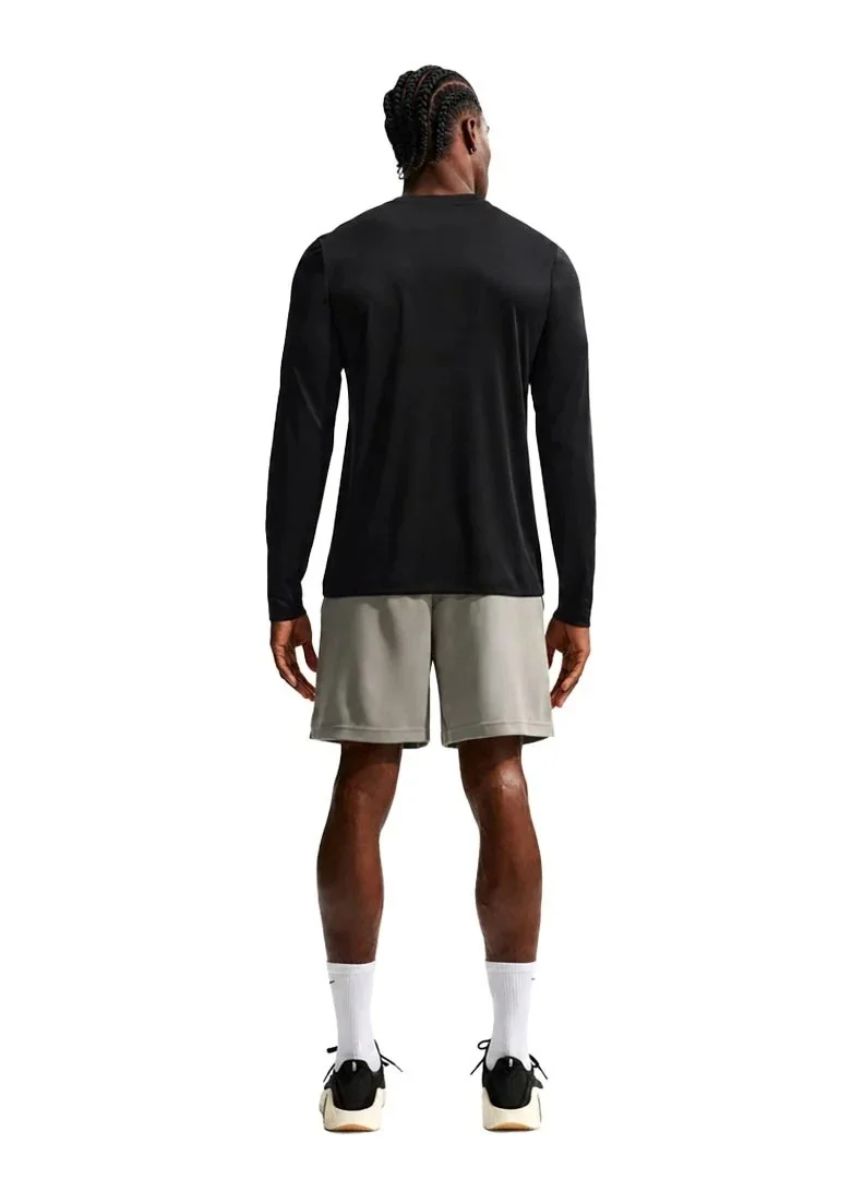 Nike BLACK M NK DF TEE STD LS FLEX for Men | Best Price UAE