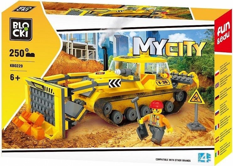 MyCity Bulldozer KB0229 250 Pieces