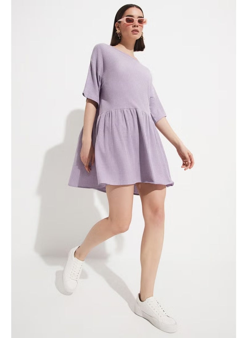 JUNE Cotton Flounce Dress - Image 2