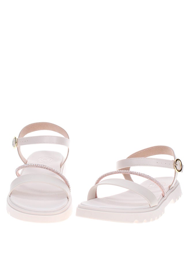 MOLEKINHA Embellished Back Strap Flat Sandals - Image 5