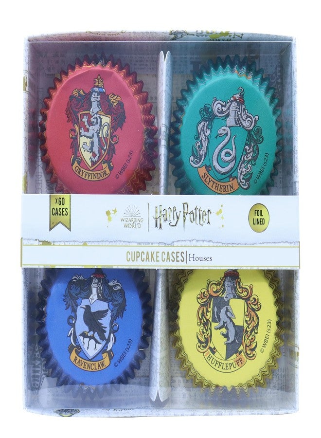 PME Harry Potter Foil-Lined Cupcake Cases (Pack of 60), Hogwarts Houses - Image 5