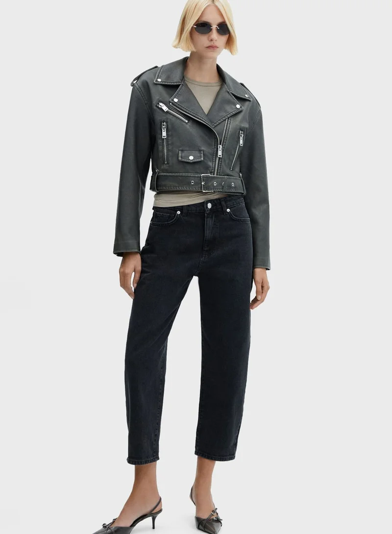 MANGO High Waist Jeans