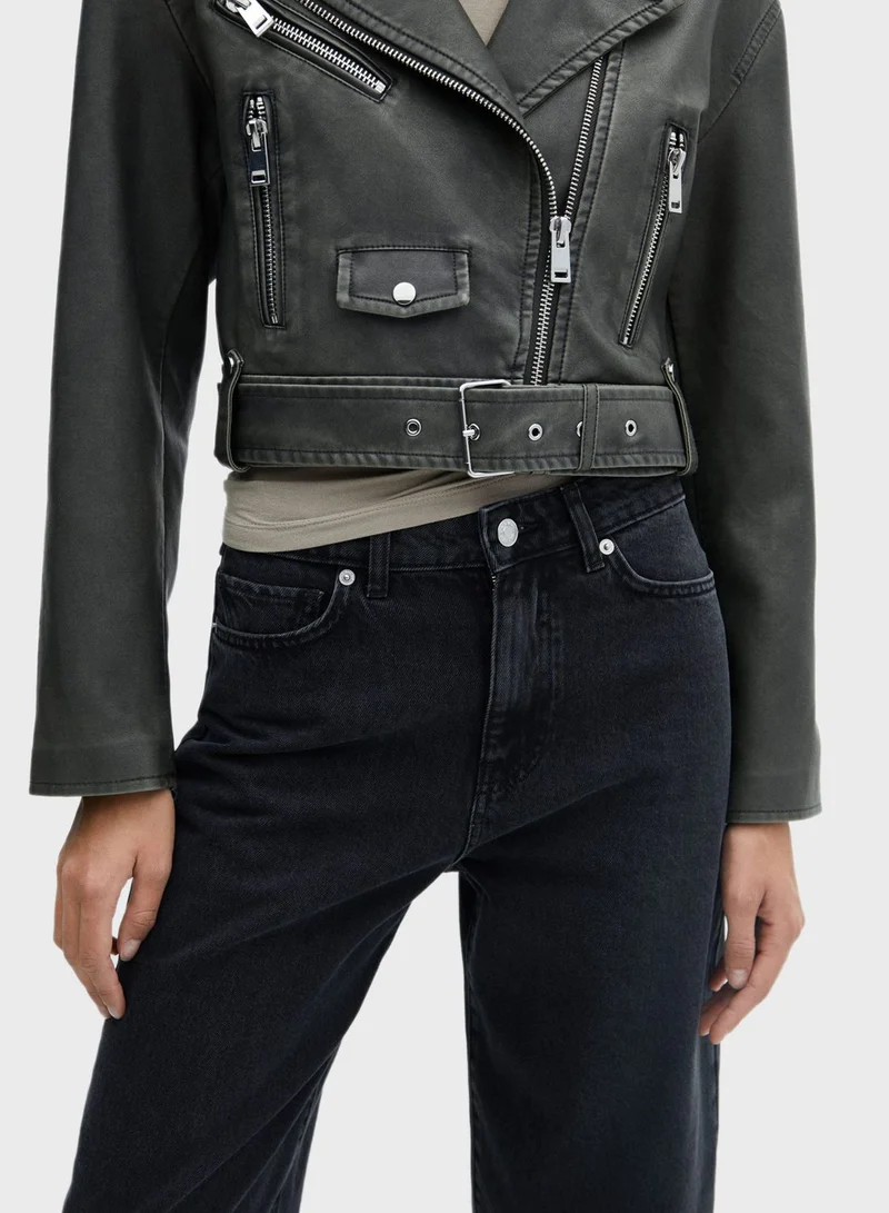 MANGO High Waist Jeans