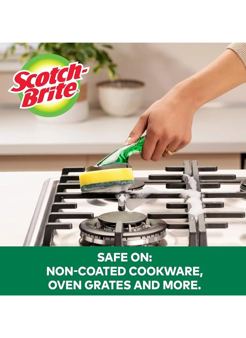 Scotch Brite - Dishwand Classic Fibers Hand Brush Refills Green - Image 1