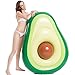 Jasonwell Inflatable Avocado Pool Float Floatie with Ball Water Fun Large Blow Up Summer Beach Swimming Floaty Party Toys Lounge Raft for Adults L - Image 4