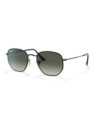 Unisex Hexagonal flat lenses sunglasses-lens size:51mm - view 3