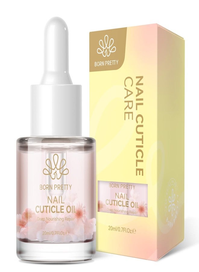 BORN PRETTY Cuticle Oil for Nails 20ML Cuticle Nail Oil Infused with Flower - Image 1