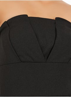 Styli Bandeau Neck Wide Leg Jumpsuit  - Image 4