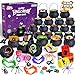 spring flower SpringFlower 240 PCS Halloween Party Favors 30 Pack Prefilled Small Plastic Witch Cauldron Halloween Toys in Bulk Halloween Prizes Gifts Miniatures for Kids Trick or Treat - Image 3