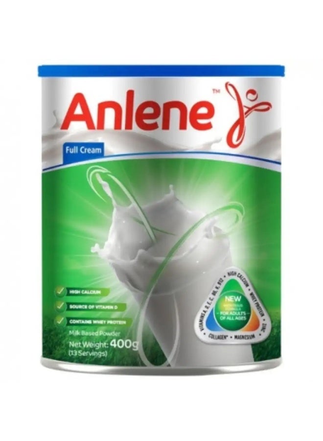 Anlene Full Cream Milk Powder 400g - Image 1