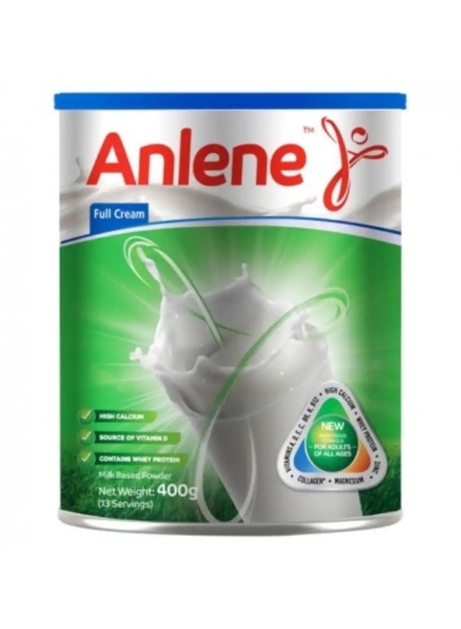 Anlene Full Cream Milk Powder 400g - Image 2