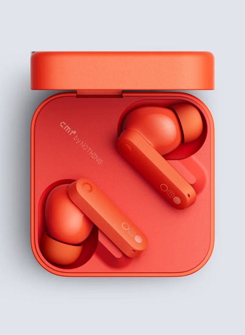Gravity HiFi Wireless Earbuds with Dirac Opteo, Ultra Bass, 42dB Active Noise Cancellation, 35.5H Playback, Bluetooth 5.3, Dual Connection ‚Äì Orange | Immersive Audio Experience - Image 2