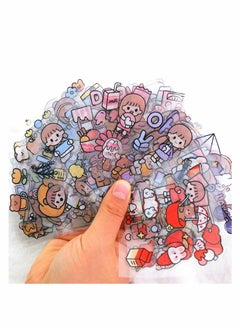 Excefore Stickers Set, 800Pcs/100 Sheets Cute Colorful Vinyl Adhesive Decorative Stickers for Scrapbook, Laptop, Phone, Journal, Water Bottle Sticker for Teens Girls Kids, Gift Package  - Image 5