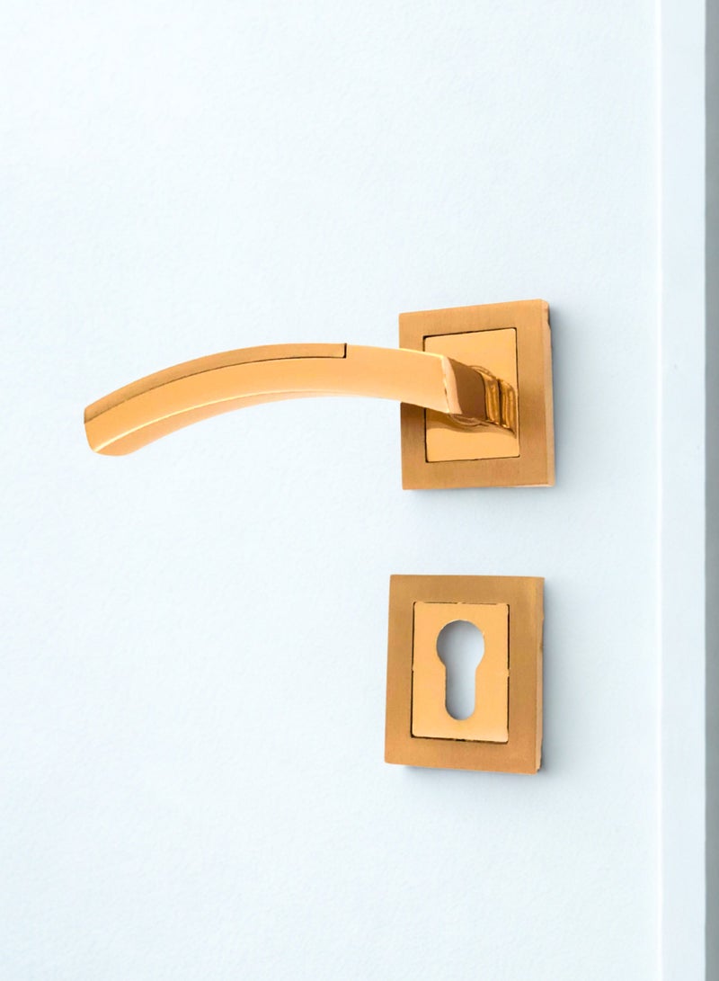 Siag Urve Rosetta Cylinder Door Handle - Image 1