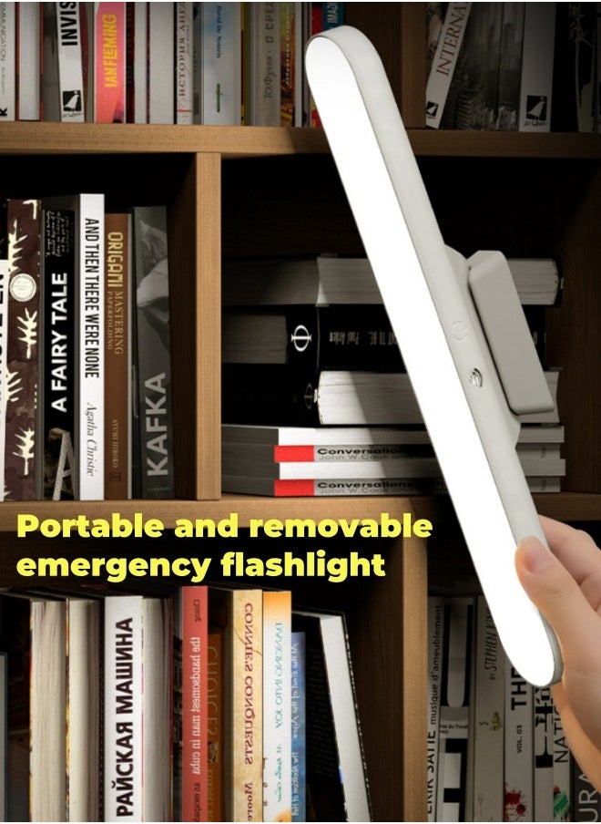 Touch Honeycomb Panel  Led Eye Protection Desk Lamp Rechargeable Night Light with 3 Color Modes USB Rechargeable Wall Shelf Closet Dormitory Bedside Kitchen Lighting - Remote Control and Touch Model