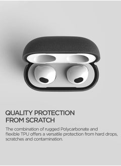 VRS Design Modern for Airpods 3 Case Cover (2021) with Leather Strap - Sandstone  - Image 4