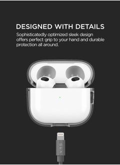 VRS Design Modern for Airpods 3 Case Cover (2021) with Leather Strap - Sandstone  - Image 2