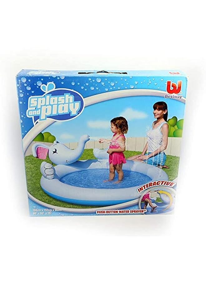 Bestway Pool For Children Elephant Playground 168 X 152 X 65 53034
